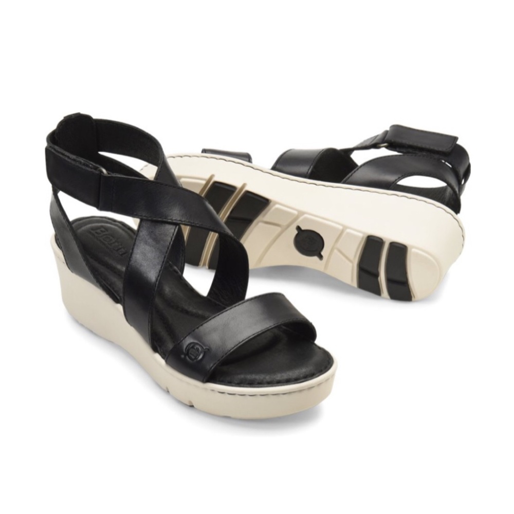 Black Platform Sandal